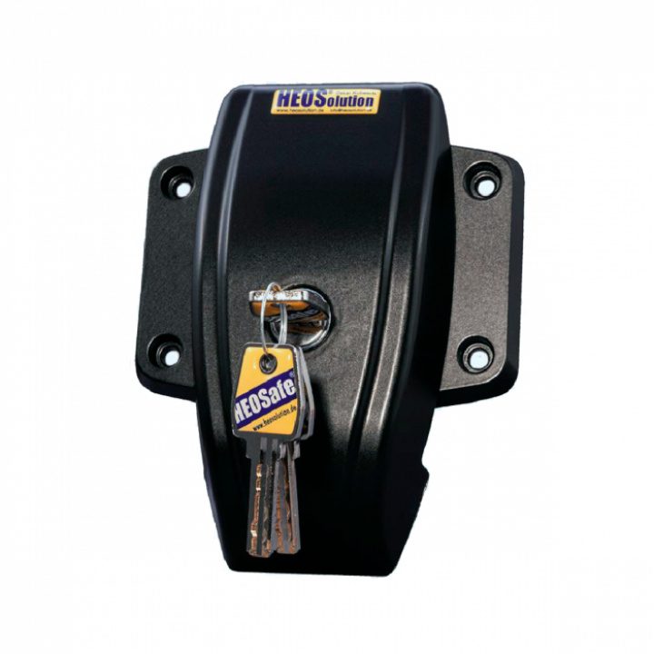Säkerhetslås HEOSafe VAN Security för skjutdörr eller baklucka svart i gruppen Husbil & Husvagn / Säkerhet / Lås hos Camping 4U (9940973)