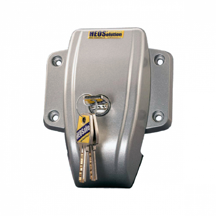 Säkerhetslås HEOSafe VAN Security för skjutdörr, baklucka grå/silver i gruppen Husbil & Husvagn / Säkerhet / Lås hos Camping 4U (9940974)