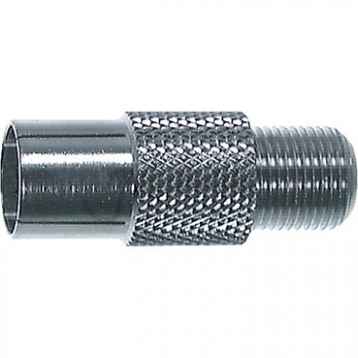 Adapter Koaxial-F-kontakt i gruppen Elektronik / Multimedia / Kablar / Kontakter hos Camping 4U (9942050)