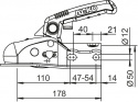Safety Kit AL-KO AK 270 inkl. Soft-Dock, distansplatta 35/40/45, tryc