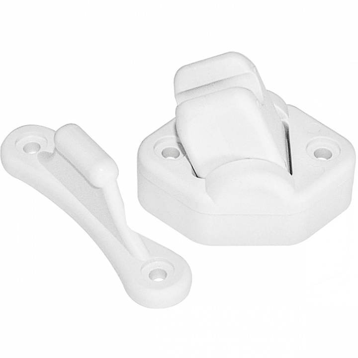 Dörrhållare rörlig underdel, vit 9mm i gruppen Husbil & Husvagn / Inredning / Beslag & Krokar hos Camping 4U (9942621)