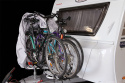 Skydd Hindermann Universal Zwoo för cykelställ, max 3 cyklar
