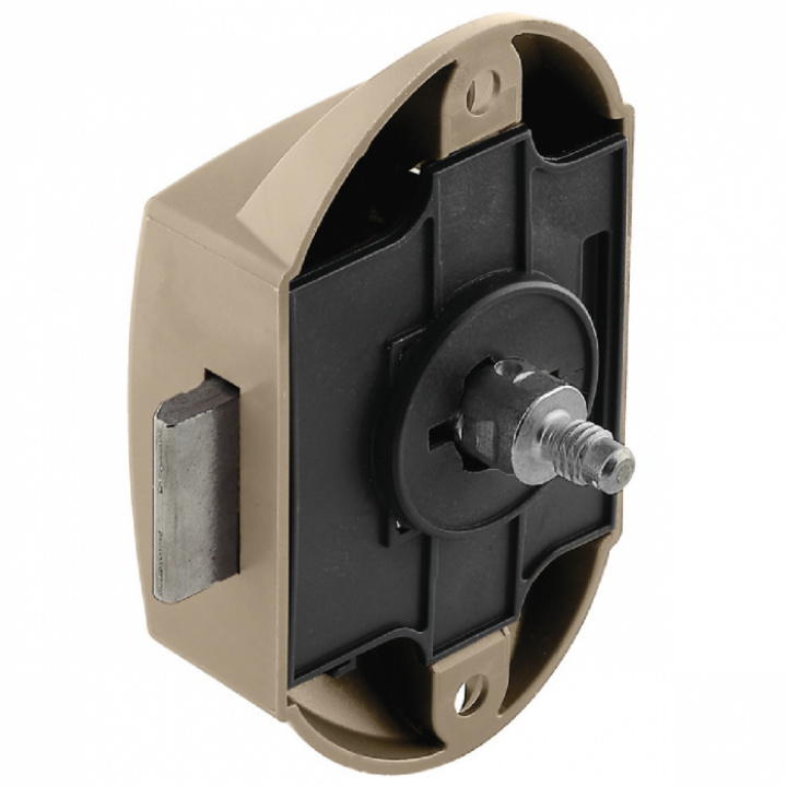 Vridstångslås Push-Lock (en sida) i gruppen Husbil & Husvagn / Inredning / Beslag & Krokar hos Camping 4U (9942976)