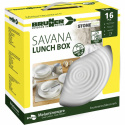Servis 16 delar Savana beige, Anti-Slip Brunner