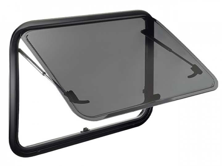 Fönster Dometic S7P aluminium 700 x 510 mm Kulör RAL9005 i gruppen Chassi / Fönster / Öppningsbara fönster / Dometic S7P hos Camping 4U (9943193)