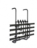 Cykelhållare Quipon Bike Rack, 4st, färg: svart Maxlast 60 kg