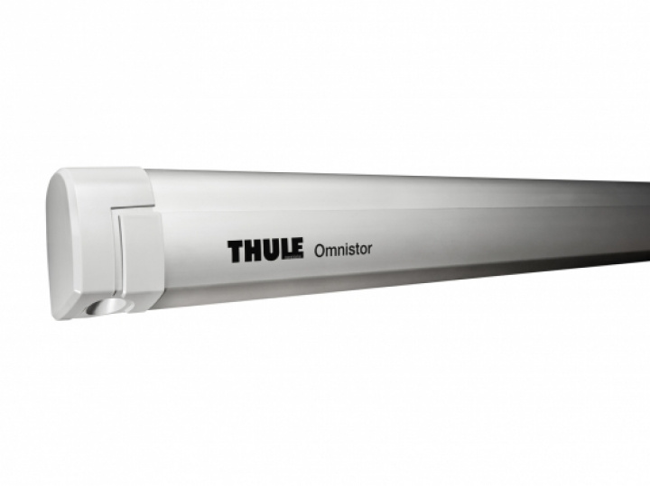 Thule Omnistor 5200 Box Silver Duk Grey / Blue i gruppen Markiser & Förtält / Markiser / Väggmarkiser hos Camping 4U (9944213r)