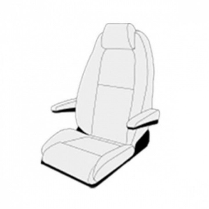 Klädsel Mercedes Sprinter Chassis Mörkgrå i gruppen Husbil & Husvagn / Inredning / Stolklädsel hos Camping 4U (9944586)