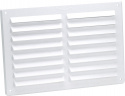 Ventilationsgaller, plast, vit 1 st. SB