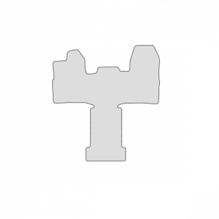 Nålfiltsmatta Ford Transit 07/2014- i gruppen Husbil & Husvagn / Inredning / Kupemattor / Nålfiltsmattor Halvintegrerat hos Camping 4U (9948615)