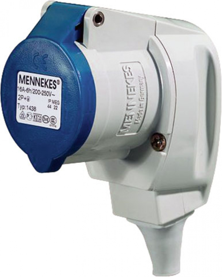 CEE 17 -skarvuttag vinklad 1 st. SB i gruppen Beställningsvaror hos Camping 4U (9948870)