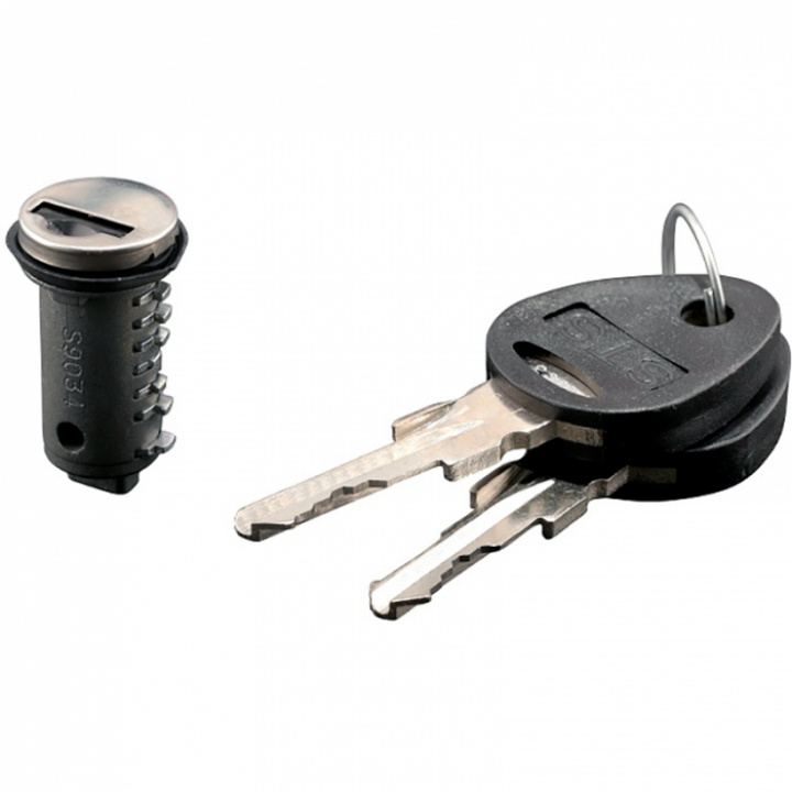 Låscylinder STS med 2 nycklar i gruppen Chassi / Dörrar / Dörr- & tanklås hos Camping 4U (9949003)