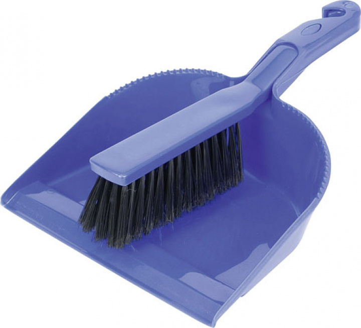 Borste och skyffel Brunner Butler blå i gruppen Beställningsvaror hos Camping 4U (9950528)