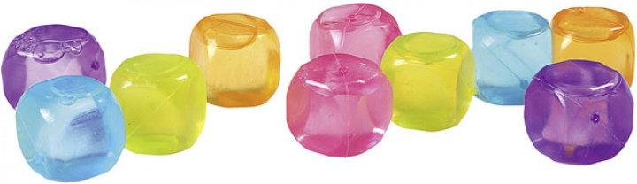 Iskuber plast Brunner Cool Cubes 10-pack rosa, blå, grön, orange i gruppen Beställningsvaror hos Camping 4U (9951426)