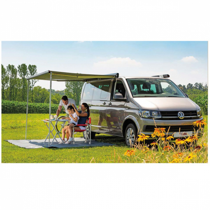 Fiamma F45S 260cm, VW T5/T6 California m.fl, Titanium box i gruppen Markiser & Förtält / Markiser / Väggmarkiser hos Camping 4U (9951858)