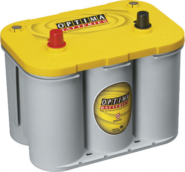 OPTIMA YellowTop S 4,2 55 Ah i gruppen Elektronik / Fritidsbatterier / Gel / AGM-batteri hos Camping 4U (9952550)