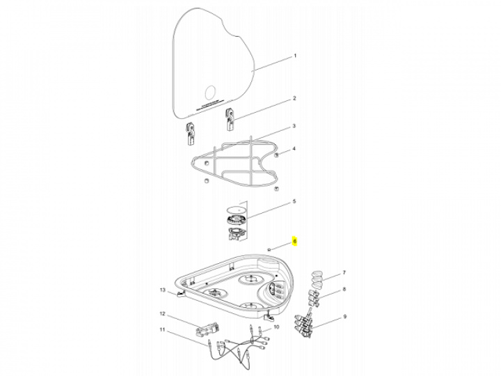 Bump Stop Thetford 4-pack i gruppen Hushåll / Spis & ugn / Reservdelar Spis / Ugn hos Camping 4U (9953565)
