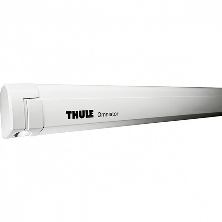 Väggmarkis Thule Omnistor 5200 500 x 250 cm duk Saphir Blau box vit i gruppen Beställningsvaror hos Camping 4U (9954733)