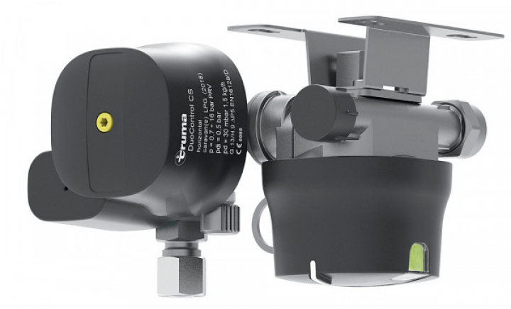 Truma Gasregulator DuoControl CS Horisontell