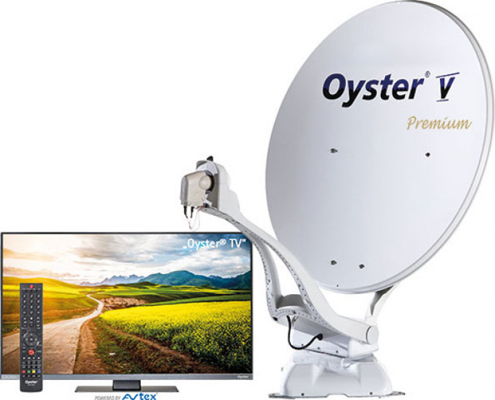 Satanlage automatisch Oyster 5 85 Premium inkl. Oyster TV 19 tum i gruppen Beställningsvaror hos Camping 4U (9955317)