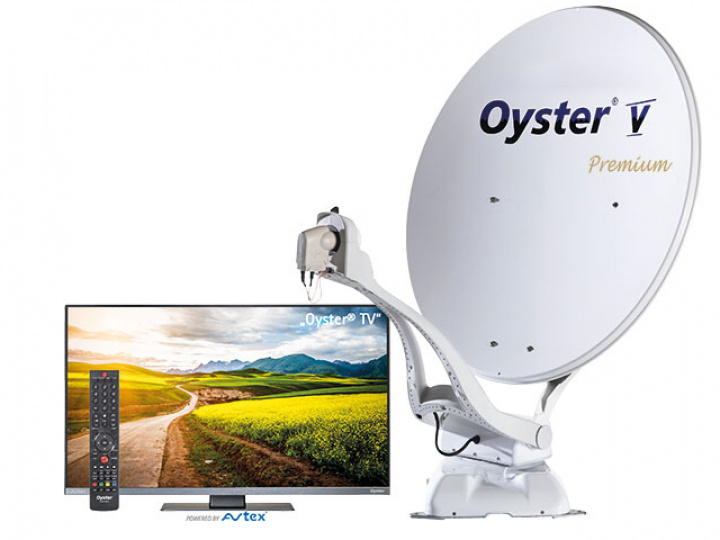 Satanlage automatisch Oyster 5 85 Premium inkl. Oyster TV 24 tum i gruppen Beställningsvaror hos Camping 4U (9955319)