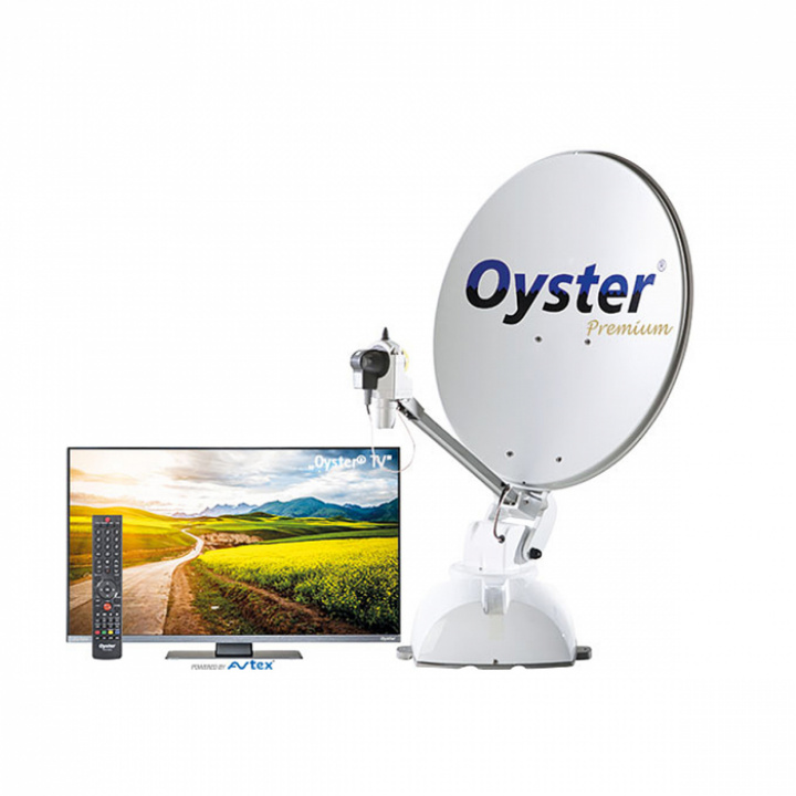 Satanlage automatisch Oyster 85 SKEW Premium inkl. Oyster TV 21,5 tum i gruppen Beställningsvaror hos Camping 4U (9955361)