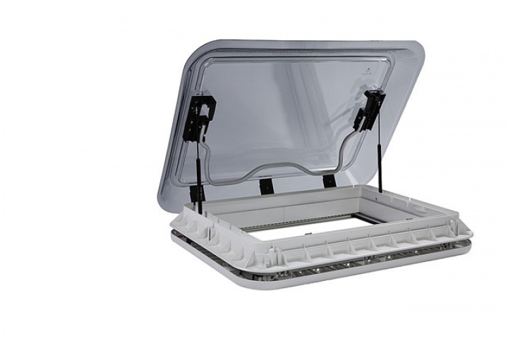 Taklucka 70x50cm tak 25-60mm Rökfärgat glas Quipon SKY i gruppen Husbil & Husvagn / Takluckor / Takluckor 50x70cm hos Camping 4U (9955468)