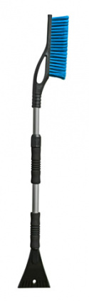 Snöborste med isskrapa Aluminium, utdragbar 80-120 cm