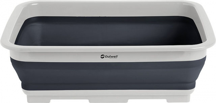 Diskbalja hopfällbar färg svart/grå Outwell Collaps i gruppen Hushåll / Disk, tvätt & städ hos Camping 4U (9955649)