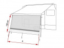 Solskydd Front Fiamma Sunblocker Sun View XL