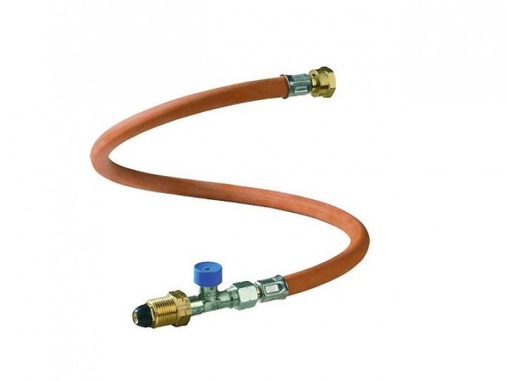 Högtrycksslang med slangbrottsventil 750 mm i gruppen Husbil & Husvagn / Gasol / Gasolslangar hos Camping 4U (9955985)