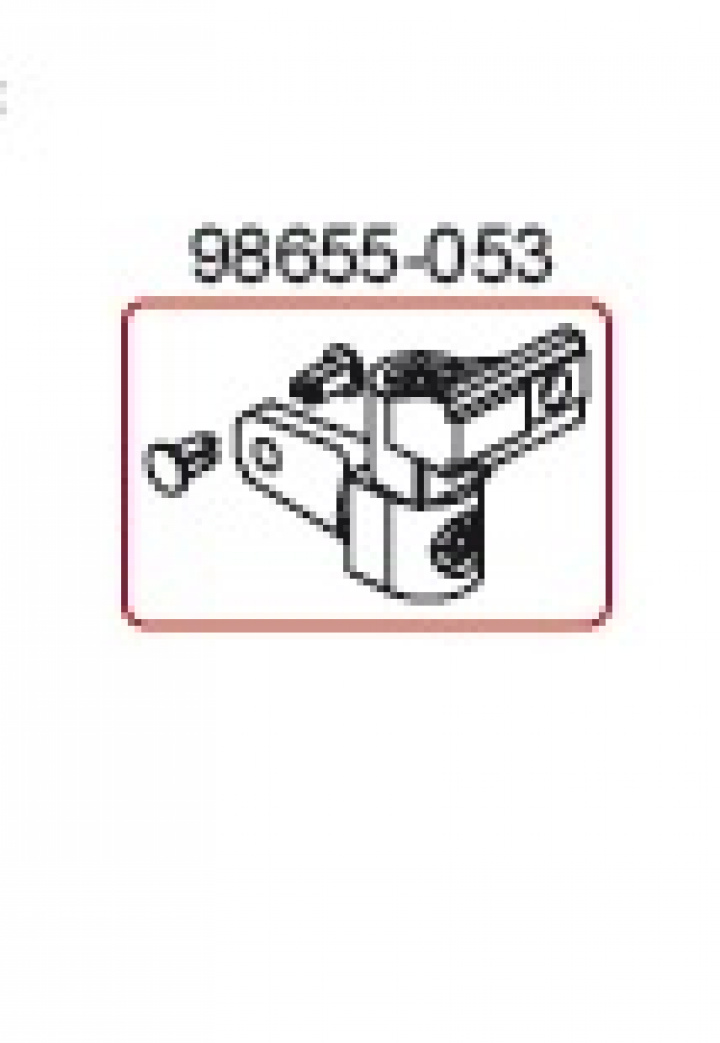 RIGHT LEG KNUCKLE F45IL/F65 i gruppen Markiser & Förtält / Markiser / Reservdelar markiser / Reservdelar Fiamma / Fiamma F45 i L 450-550 hos Camping 4U (9956415)