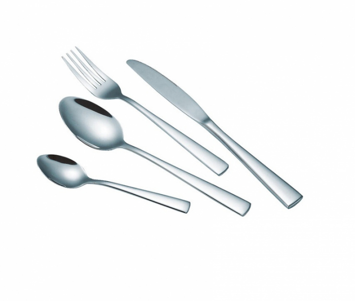 Bestickset rostfritt stål 16 delar Gimex i gruppen Hushåll / Husgeråd / Bestick / Köksredskap hos Camping 4U (9956637)