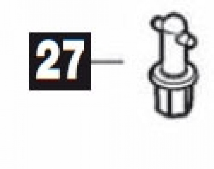 UPPER CRANK PIN Nr 27 i gruppen Markiser & Förtält / Markiser / Reservdelar markiser / Reservdelar Thule / Omnistor / Universaldelar Omnistor hos Camping 4U (9957170)