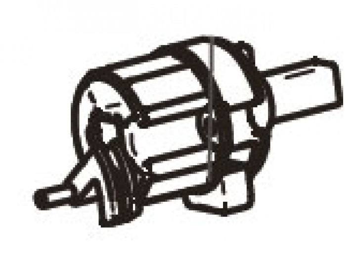 RH ROLLER TUBE D63 ASSY 6900 Nr 16 i gruppen Markiser & Förtält / Markiser / Reservdelar markiser / Reservdelar Thule / Omnistor / Omnistor 6900/6502 hos Camping 4U (9957207)