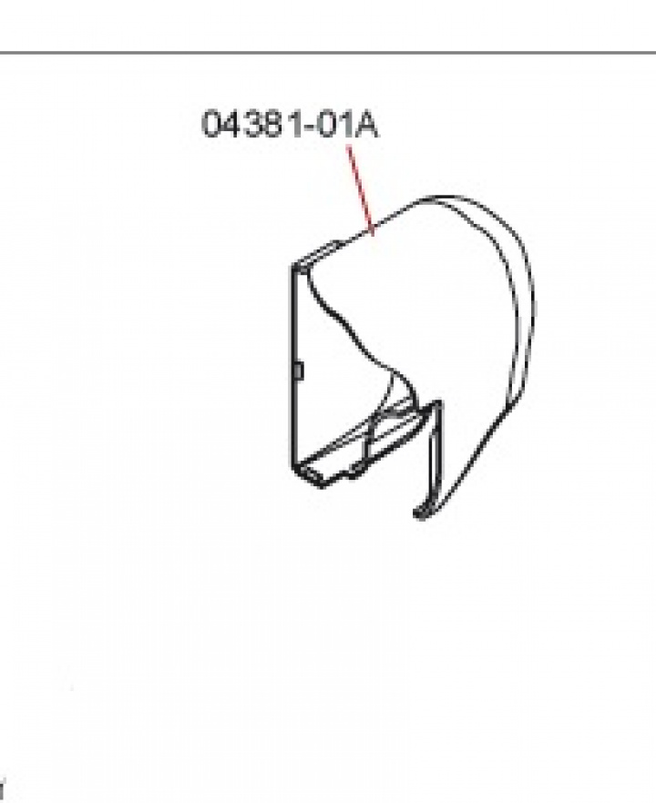 R.H. WINCH COVER F45IL/F1L POLAR i gruppen Markiser & Förtält / Markiser / Reservdelar markiser / Reservdelar Fiamma / Fiamma F45 i L 450-550 hos Camping 4U (9957310)