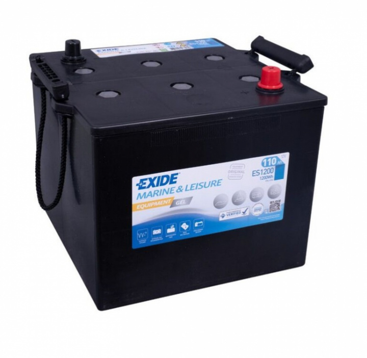 Batteri Exide Equipment Gel ES 1200, 110Ah