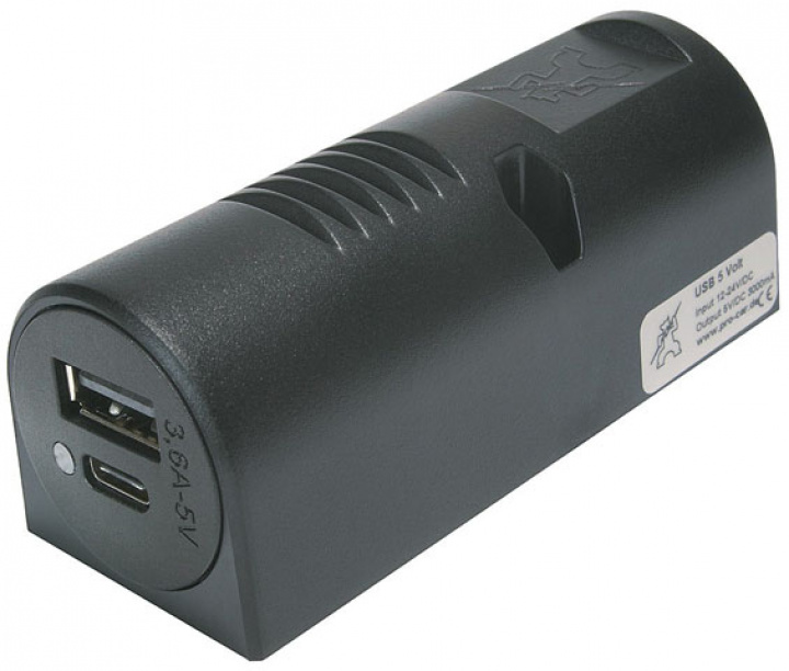 utbyggnads-Power USB-C/A PRO CAR dubbeluttag EV 3,6 A , 12?24 V i gruppen Beställningsvaror hos Camping 4U (9960262)