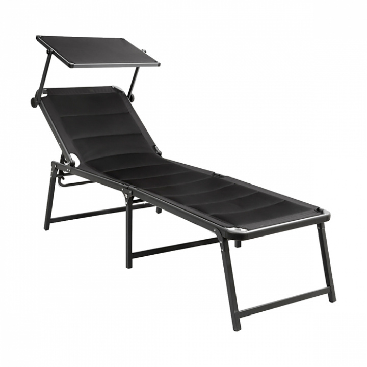 Solsäng Aravel high Duna Brunner i gruppen Campingmöbler / Campingstolar / Solsängar hos Camping 4U (9960493)