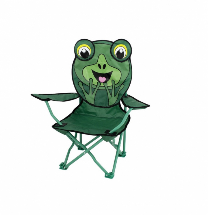 Campingstol barn hopfällbar groda Eurotrail i gruppen Campingmöbler / Campingstolar / Barnstolar hos Camping 4U (9960986)