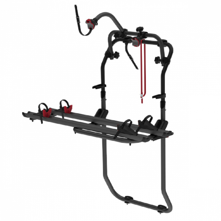 Cykelhållare Carry-Bike DJ 2 cyklar, max 40 kg Deep Black Fiamma i gruppen Chassi / Cykelställ / För Väggmontage / Väggmonterat Fiamma hos Camping 4U (9966377)