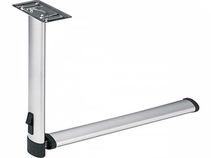 Stödben till matbord Ljusgrå/Silver i gruppen Campingmöbler / Bordsstativ & tillbehör hos Camping 4U (9969930)