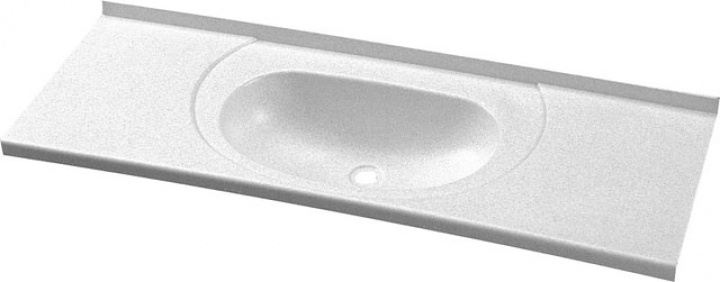 Tvättställ 895 x 315 mm Vit i gruppen Husbil & Husvagn / Vatten & VVS / Tvättställ hos Camping 4U (9970140)