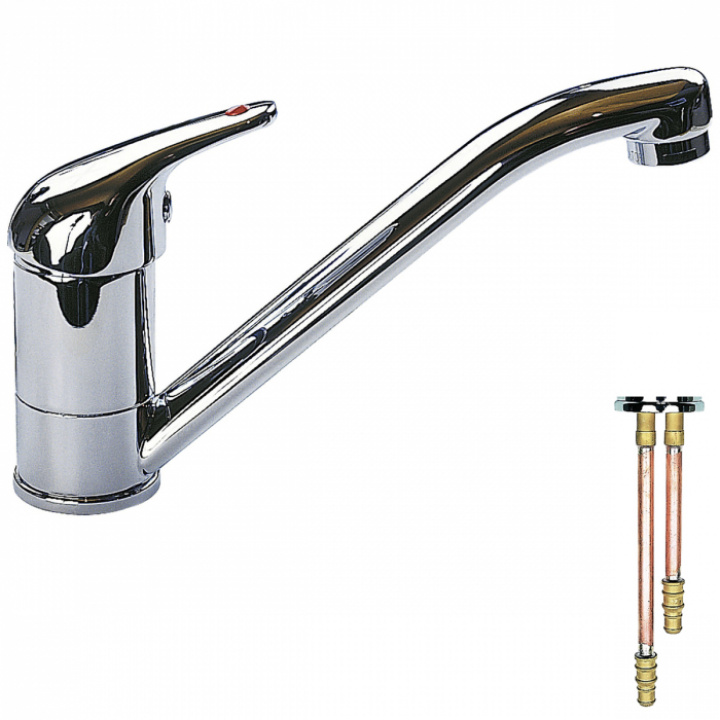 Blandare ø30-35mm med strömbytare Charisma Reich i gruppen Husbil & Husvagn / Vatten & VVS / Blandare och kranar / Hålmått 28-33 mm hos Camping 4U (9970302)