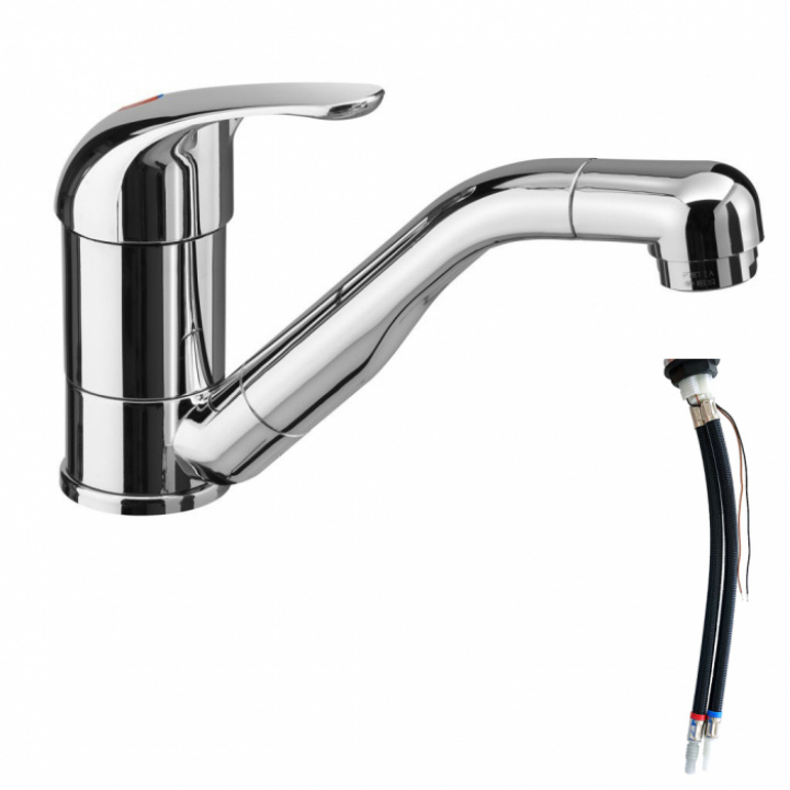 Blandare ø33mm Roma i gruppen Husbil & Husvagn / Vatten & VVS / Blandare och kranar / Hålmått 28-33 mm hos Camping 4U (9970306)