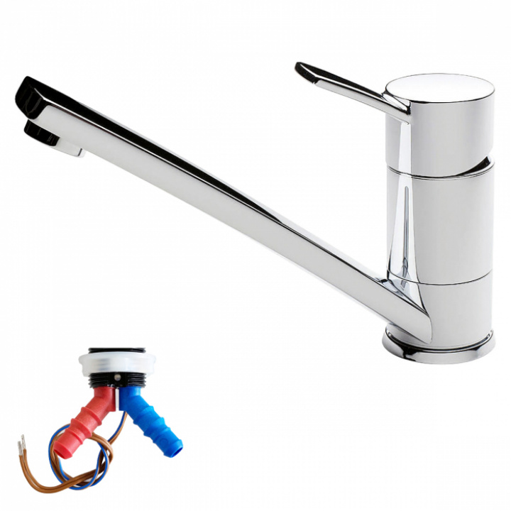 Blandare ø27mm Reich Keramik Contur E krom i gruppen Beställningsvaror hos Camping 4U (9970323)