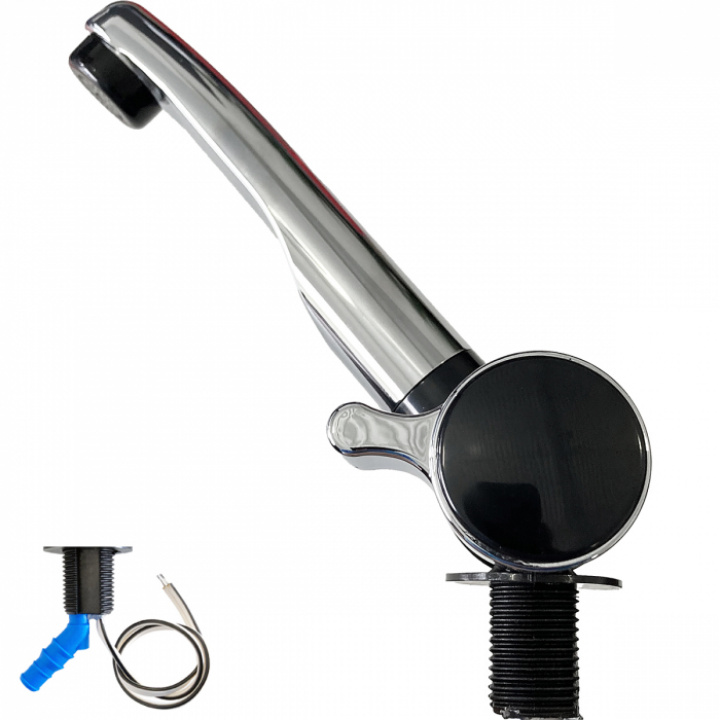Kran ø22mm krom/svart LONDON i gruppen / / / hos Camping 4U (9970881)