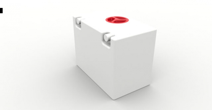 Färskvattentank Fusion 50 l EV 1004 ( V4-01 ) i gruppen Beställningsvaror hos Camping 4U (9971211)