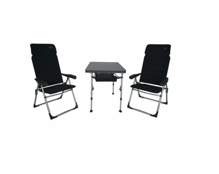 Air Elite-stolset med bord, förvaringsnät och bärväska Crespo i gruppen Campingmöbler / Campingstolar / Hopfällbara hos Camping 4U (9971509)