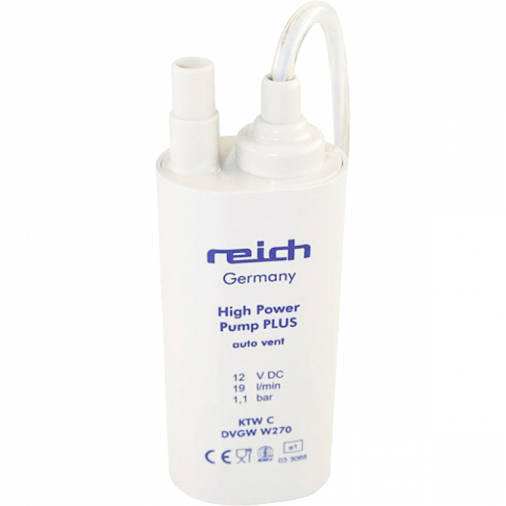 Dränkpump 19L/min REICH PLUS i gruppen Husbil & Husvagn / Vatten & VVS / Vattenpumpar / Dränkpumpar hos Camping 4U (9971817)